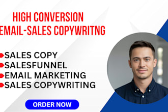 do salefunnel email copywriting, sales letters, email sales copy for websites