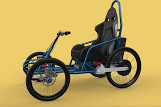 3d electric bike,motorbike model, wheelchair,product design,glb vehicles,cgi car