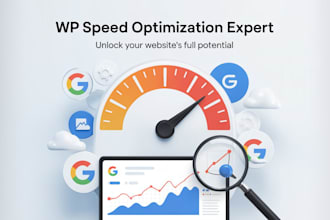 optimize wordpress, shopify, wix for google pagespeed insights and gtmetrix