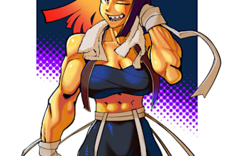 draw comic manga art, illustrations, concept art, tattoo design