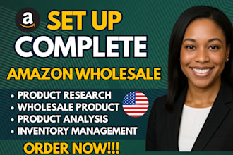 set up complete amazon fba wholesale product with brand approval, amazon product