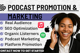 do organic podcast promotion to grow new audiences, downloads podcast marketing