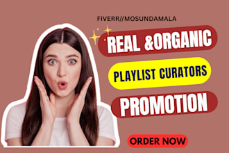 find and pitch your music to playlist curators and placement based on your genre
