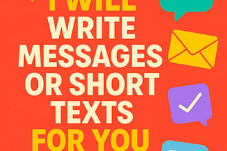 write messages or short text for you with empathy and impact