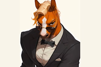 draw custom furry art fursona illustration anthro character nsfw sfw