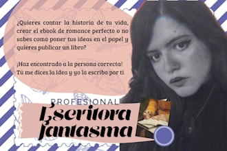 be the writer of the book, story or novel of your dreams