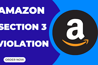 reinstate your amazon account for section 3 violation