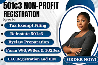 do non profit registration, 501c3 paperwork, form 1023 ez, bylaw and proposals