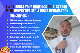 rank your site with ai SEO, voice search, and generative optimization