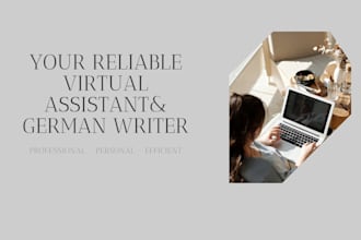 write german content and be your reliable virtual assistant