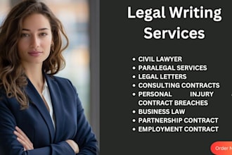 your lawyer, paralegal in civil, criminal, family, divorce, child custody cases