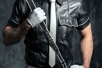 make leather garments like jackts pants shirts caps and vest