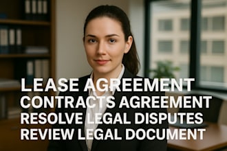 lease agreement contracts agreement resolve legal disputes review legal document
