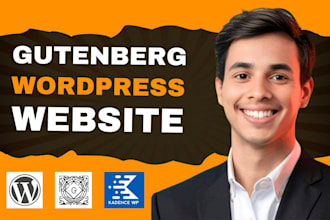 build a fast lightweight wordpress website by gutenberg kadence