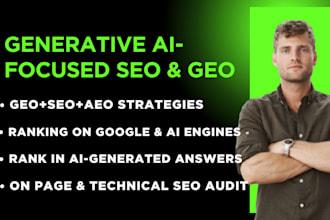 do generative engine optimization GEO, SEO, aeo, for chatgpt, ai and google