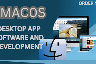 develop a professional macos desktop application, windows using swift or swiftul