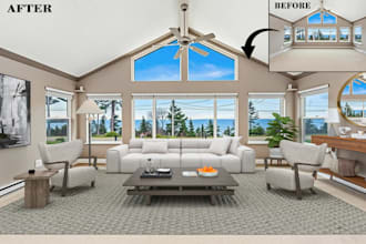 do real estate virtual staging and virtual renovation
