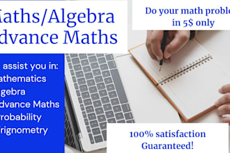 tutor you in algebra, calculus, linear algebra, probability, and maths