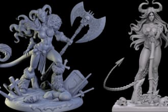 action figure sculpt 3d model character lego toys miniature statue 3d printing
