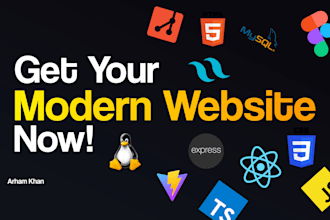 build , rebuild , design websites as a fullstack developer