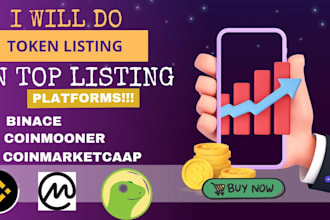 get token listed on best voting platforms, cmc, cg exchange platforms