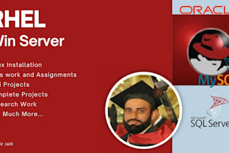 install and configure red hat enterprise and windows server