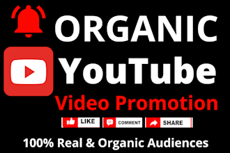 do organic youtube promotion to boost your video views and subs