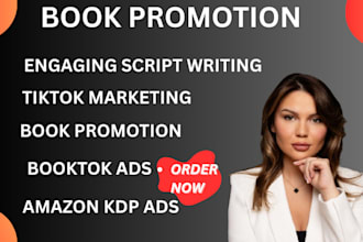promote your book or ebook on my booktok tiktok account