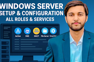 install, configure, manage any windows server role or service