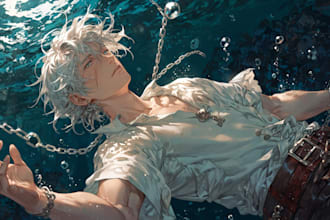 design original ai character art for music videos and cover art