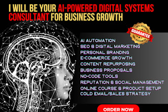be your ai systems consultant for business growth