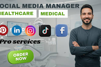 manage social media marketing for medical business doctor clinic dentist