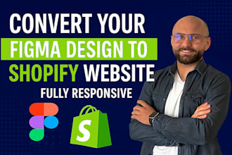 convert your figma design to shopify website