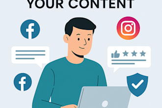 moderate your content and create social media posts