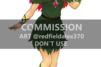 draw custom pngtubers, emotes, and dnd characters in my style