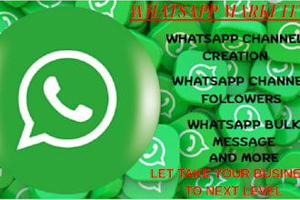 send whatsapp bulk message,whatsapp campaign,mass dm, rich text,whatsapp API,ads