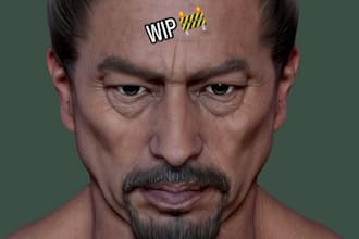 3d realistic character modeling metahuman game animation zbrush ue5 unity daz 3d