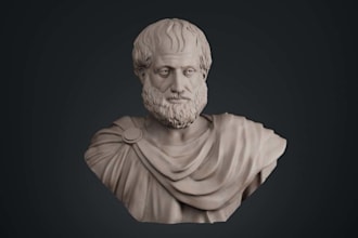 design ancient headbust,greek themed bust model,statue bust,resin,stl,3dprinting