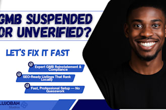 setup, verify or reinstate your suspended google my business profile