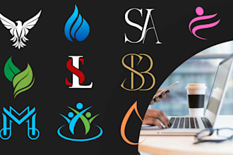 design a modern software, tech, business, saas logo design minimalist