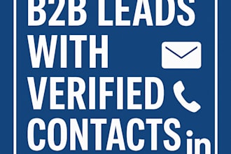 generate b2b leads with verified company decision makers