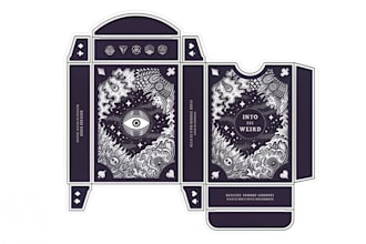 card game design playing card box design tarot tuck box board game illustration