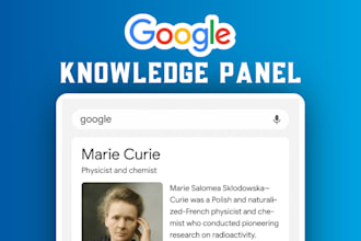 create, claim and edit knowledge panel for everyone