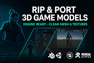 rip model 3d model extraction rip assets or particle from game apps or websites