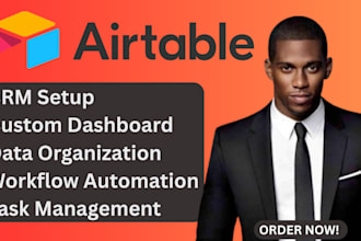 setup airtable crm airtable dashboard airtable database
