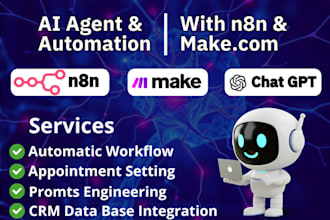 set up fix ai agent n8n ai synthflow ai voice agent make com zapier automation