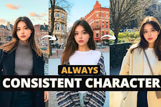 do 4k consistent face ai influencer flux lora ai model for instagram and fanvue