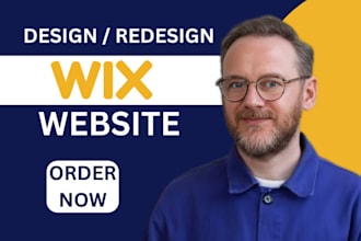 design or redesign a professional wix website or wix online store