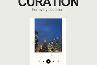 create a custom playlist for you
