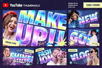 design eye catching youtube thumbnails that get more clicks